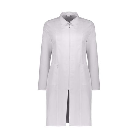 روپوش پزشکی زنانه خضرا مدل زیپدار کد 31200