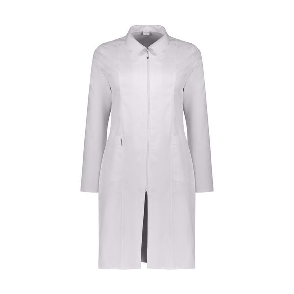 روپوش پزشکی زنانه خضرا مدل زیپدار کد 31200