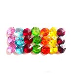 کریستال لوستر مدل ریسه رنگی طول یک متری