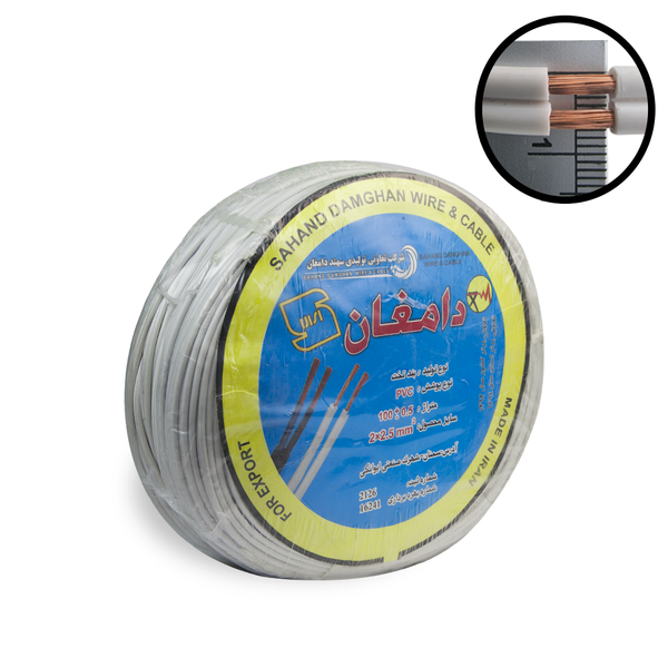 سیم برق نایلون 2 در 2.5 سهند دامغان