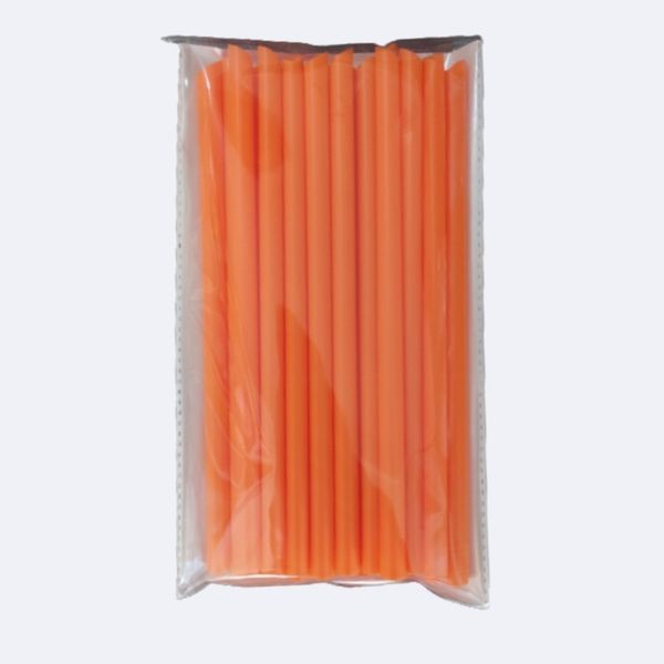 نی نوشیدنی یکبار مصرف مدل ضخیم کد 1 بسته 100 عددی