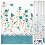 پرده نوین دکور سیلوانا مدل رز 4020 سایز 280 × 300 سانتی متر