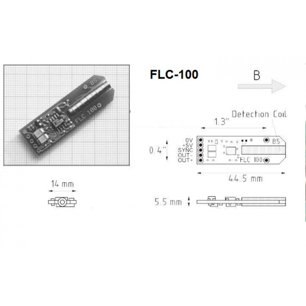 سنسور مگنومتر flc100-hc (مغناطیس سنج )