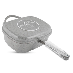 تابه گریل دوبل LIFE SMILE مدل FLCM2-30-GRAY