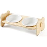 ظرف غذای پایه دار چوبی پنیکو