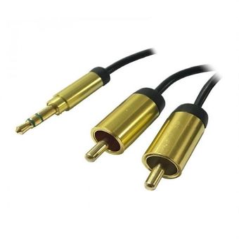 کابل 1 به 2 صدا استریو فرانت مدل FN-A2C15 طول 1.5 متر