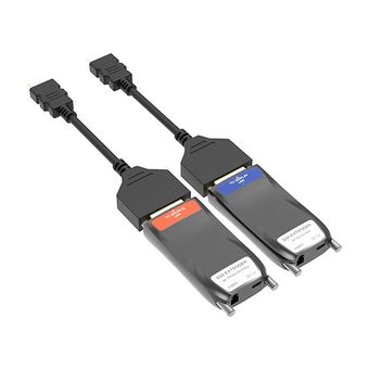 افزایش HDMI V2.0 (DVI mode) روی فیبر نوری تا 2 کیلومتر فرانت مدل FN-EF02