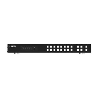 ماتریکس سوئیچ 16 در 16 HDMI2.0 با قابلیت جداسازی صدا + پورت سریال و شبکه فرانت مدل FN-V1616