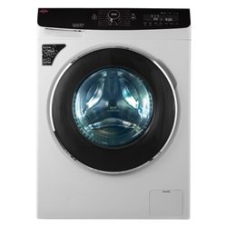 ماشین لباسشویی پارس خزر مدل WM-8514 ظرفیت 8.5 کیلوگرم رنگ سیلور و سفید