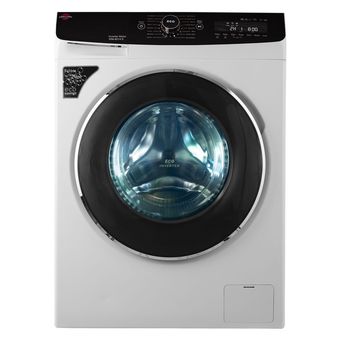 ماشین لباسشویی پارس خزر مدل WM-8514 ظرفیت 8.5 کیلوگرم رنگ سیلور و سفید