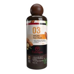 ماسک مو آبکشی فابریگاس مدل آرگان حجم 400 میلی لیتر