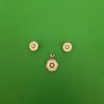 نیم ست زنانه مدل خورشیدی