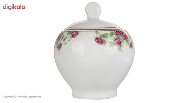 سرویس غذاخوری 102 پارچه چینی زرین ایران سری ایتالیا اف مدل Bidgol درجه عالی