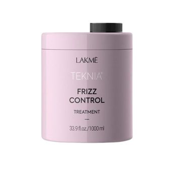ماسک مو آبرسان لاکمه مدل FRIZZ CONTROL مناسب برای موهای مجعد و فر و وزدار و آسیب دیده حجم 1000 میلی لیتر ( داخل حمام )