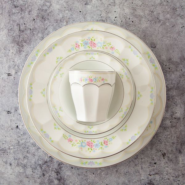  سرویس غذاخوری 29 پارچه چینی زرین ایران مدل نئوکلاسیک گلاریس درجه عالی