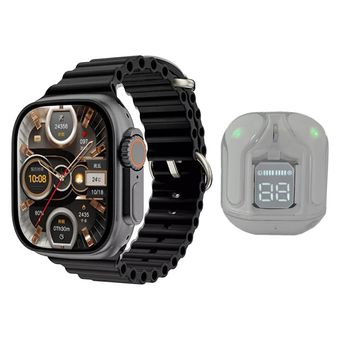 ساعت هوشمند ویسمی مدل WS-X19 Ultra 3 به همراه هدفون بلوتوثی