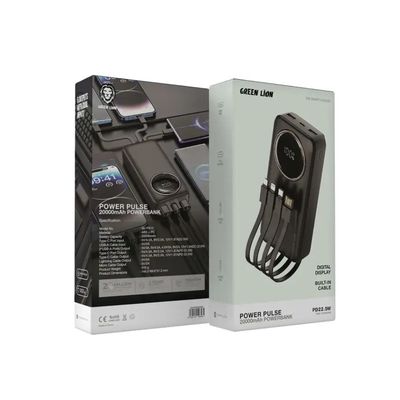 پاور بانک گرین لاین مدل پالس ظرفیت 20 هزار میلی آمپر ساعت