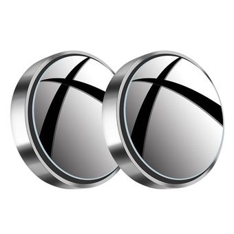 آینه محدب نقطه کور قابل تنظیم خودرو مدل E360 بسته 2 عددی