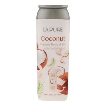 شامپو بدن لپیور مدل نارگیل حجم 414 میلی لیتر