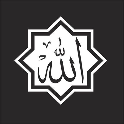 برچسب بدنه خودرو لیزارد مدل مذهبی طرح الله کد LIZD001