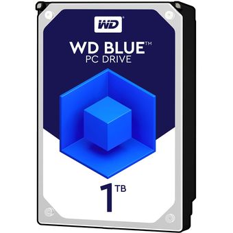 هارددیسک اینترنال وسترن دیجیتال مدل Western Digital Blue WD10EZEX ظرفیت 1 ترابایت (استوک)