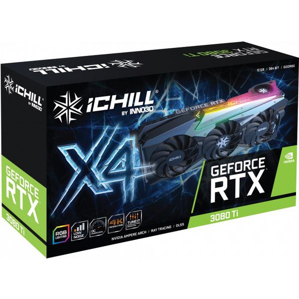کارت گرافیک اینو تیری دی مدل GEFORCE RTX 3080 TI ICHILL X4