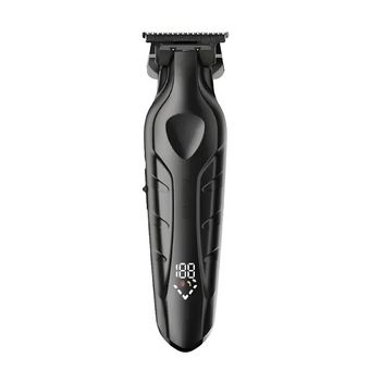 ماشین اصلاح موی سر و صورت کیمی مدل KM-2269، اصلاح به صورت تریمر، قابلیت اصلاح با شماره صفر، نمایشگر میزان شارژ، منبع انرژی باتری