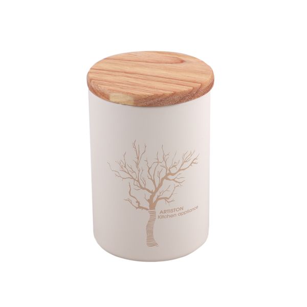 سرویس آشپزخانه 18 پارچه آرتیستون مدل درب بامبو