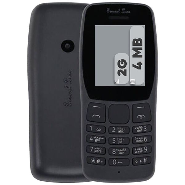 گوشی موبایل جنرال لوکس مدل 110 دو سیم کارت ظرفیت چهار مگابایت
