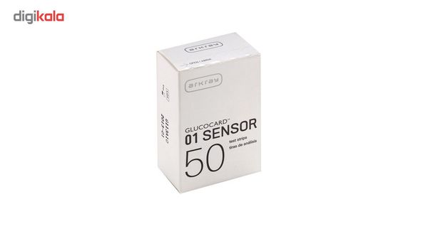 نوار تست قند خون 01 Gluococard sensor Arkary تاریخ انقضا 2026/02/28