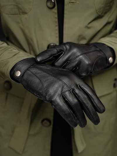 دستکش چرم طبیعی کدg110