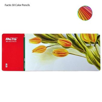 مداد رنگی 50 رنگ فکتیس