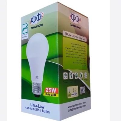 لامپ ال ای دی 25 وات زمان نور