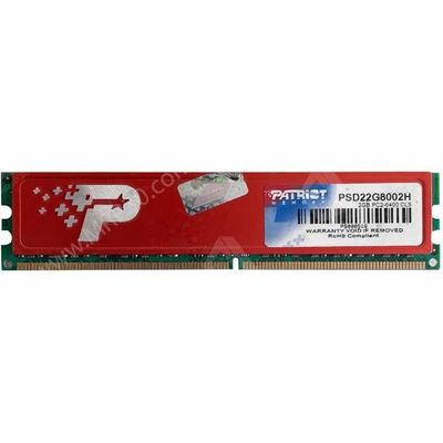 (درحد نو) RAM PATRIOT 2GB 6400Mhz DDR2 CL5