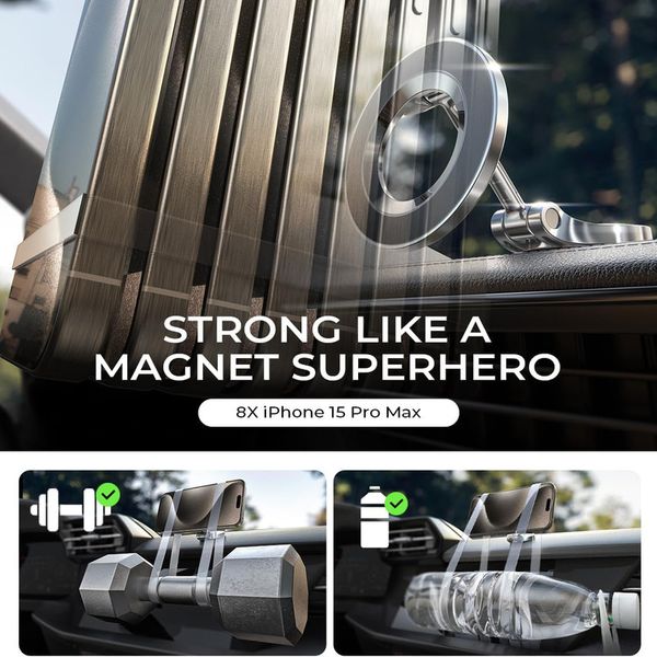 پایه نگهدارنده گوشی موبایل و تبلت مدل HoldMag