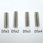 آهن ربا مدل نئودیمیوم دیسک 5x2mm بسته 10 عددی