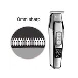 ماشین اصلاح موی صورت کیمی مدل KM-5027، استفاده به صورت خشک و مرطوب، تکنولوژی اصلاح به صورت برش مستقیم، اندازه اصلاح 0.1 تا 3 می