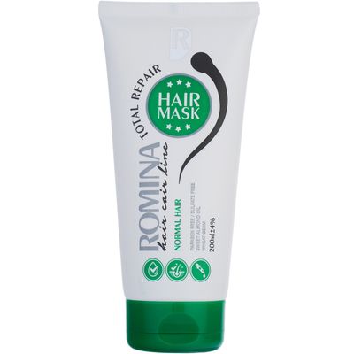 ماسک مو رومینا مناسب مو نرمال حجم 200 میلی لیتر