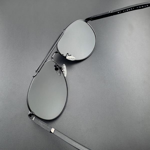 عینک آفتابی مردانه خلبانی آلبرت وگ مدل 6315C21-P11y