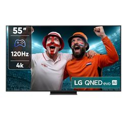 تلویزیون 55 اینچ ال جی ال ای دی هوشمند مدل 55QNED86A6A
