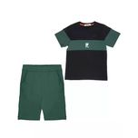 ست تی شرت و شلوارک پسرانه مدل MDSS-CH0654