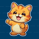 استیکر گربه6#😻🐾