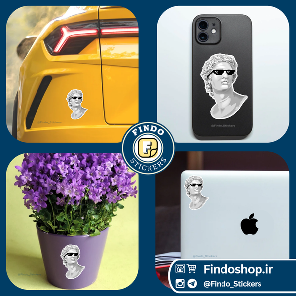 استیکر مجسمه 😎#1