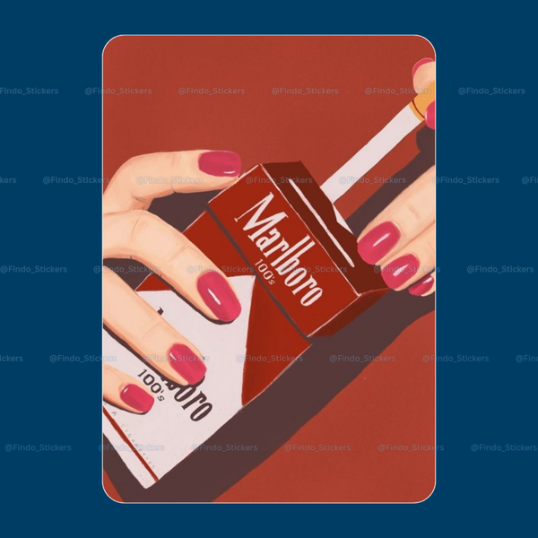استیکر سیگار مارلبورو#1🚬