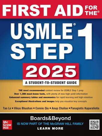 کتاب First Aid for the USMLE Step 1 2025 اثر Tao Le