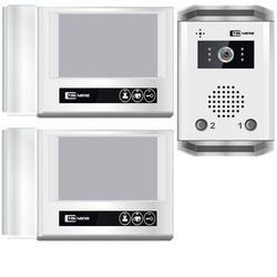 درب بازکن تصویری تک نما مدل D70-2V مجموعه 3 عددی