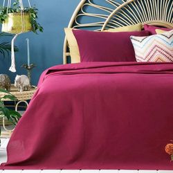 روتختی یک نفره انگلیش هوم مدل Duz Boya سایز 220x150 سانتیمتر