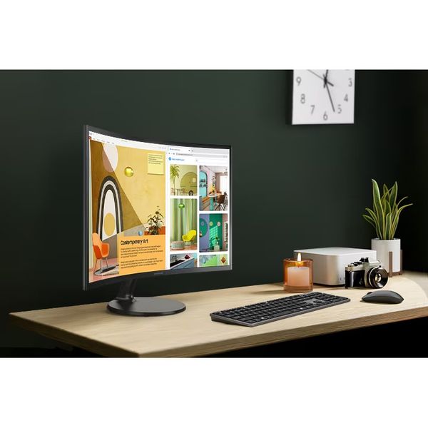مانیتور خمیده سامسونگ مدل LS24C360 Curved سایز 24 اینچ