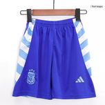 ست تی شرت و شلوارک ورزشی مردانه مدل آرژانتین Away 2025