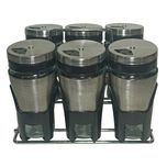 ست جای ادویه 7 پارچه کاپریس مدل پارادایس کد GSB6